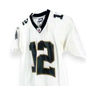 Marques Colston New Orleans Saints Throwback NFL Jersey White & Gold Kids 10646